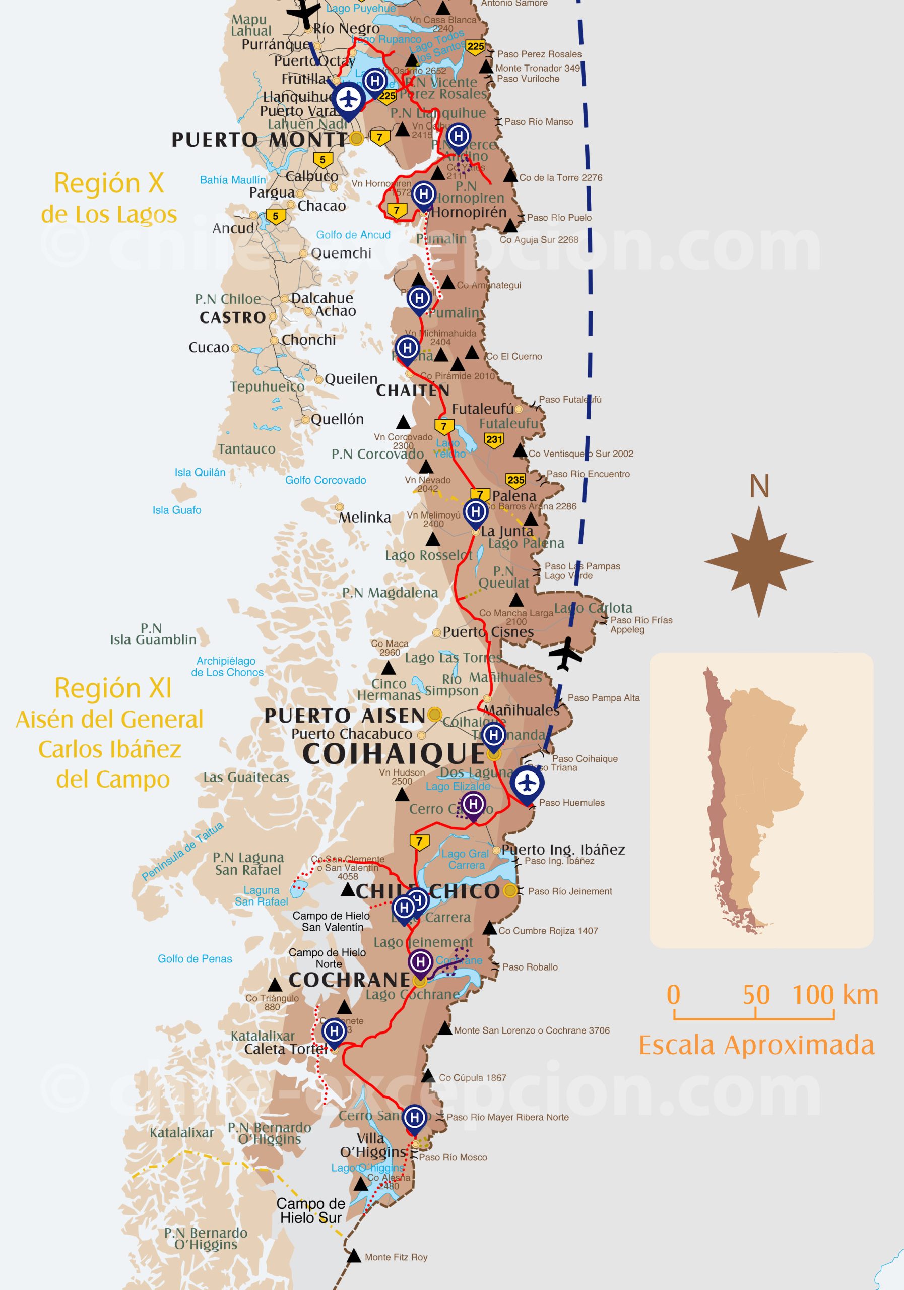 Circuit Autotour Carretera Australe intégrale 20 Circuit Autotour Carretera Australe intégrale 20