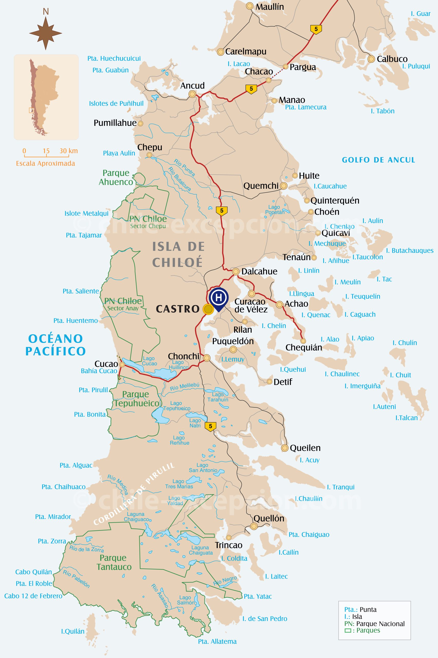 Croisière Skorpio II partie terrestre Chiloé