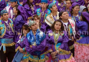 Danseurs lors de la fête de la Tirana