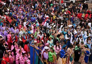 Célébration de la vierge Carmen de la Tirana