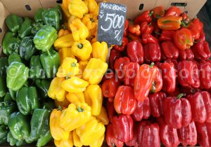 Marché de fruits et légumes au Chili