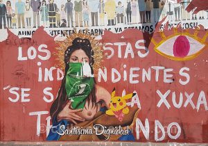 Bandana vert pour l'avortement au Chili