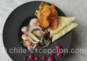 Entrée de fruits de mer