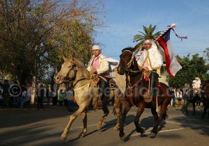 Fiesta de Cuasimodo, deuxième dimanche de Pâques, à Colina