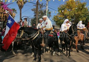Fiesta de Cuasimodo, deuxième dimanche de Pâques, à Colina