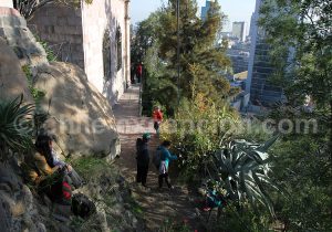 Cerro Santa Lucia, quartier Lastarria