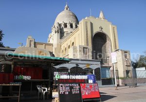 Basilique de Lourdes, Santiago du Chili, quartier Yungay