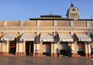 Marché Central, centre de Santiago de Chile