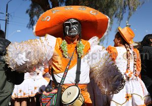 Masques folkloriques du Chili