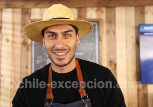 Homme souriant, Rancagua