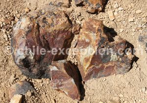 Pierre-rouge Le nord Chili dans tous ses éclats