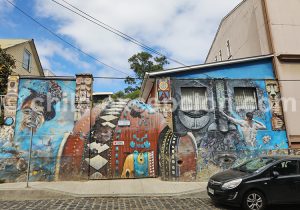 Street art au Chili