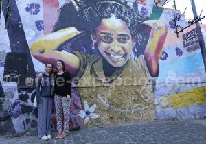 Touristes et Valparaisiens