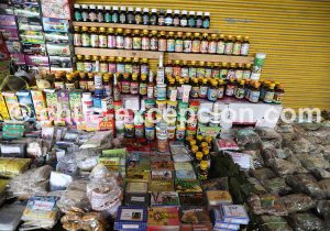 Herbes et plantes médicinales, la Vega Central, Santiago de Chile