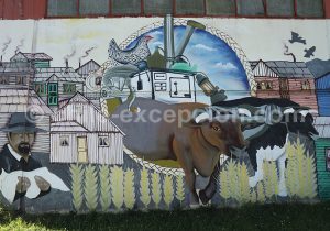 Street art in Melipeuco