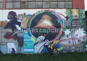 Street art in Melipeuco