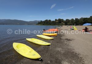 Kayak, Pelumpén, Chili