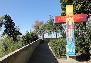 Les croix du Cerro San Cristóbal, Santiago