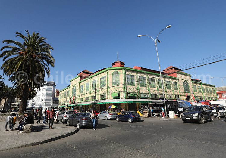 Mercado El Cardonal, endroits à visiter à Valparaiso, Chili Mercado El Cardonal, endroits à visiter à Valparaiso, Chili