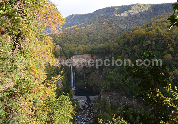Parc Radal Siete Tazas et parc Inglés, Chili avec l Parc Radal Siete Tazas et parc Inglés, Chili avec l