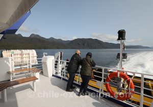 Se balader sur la lac San Rafael, depuis Puerto Aysén, Chili