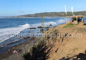 Punta de Lobos, haut lieu de surf au Chili
