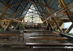 Eglise design en bord de plage au Chili Eglise design en bord de plage au Chili