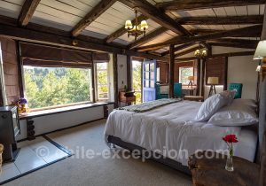 Chambre avec vue magnifique sur la Patagonie chilienne : The Patagonian Lodge, Coyhaique, Chili