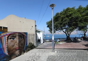 Street art du Cerro Artilleria, Valparaiso