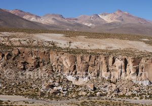Canyon entre le Taapaca et le Suriplaza
