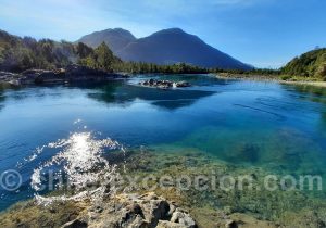 Lac Bleu, vallée de PueloVoyage au Chili