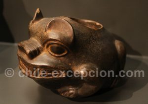 Récipient en céramique, culture Chavin 1000 - 400 av.J.-C.