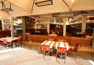 Restaurant Baco, terrasse