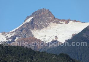 Sommet voisin du volcan Yate
