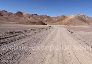 Les pistes du parc Nevado Tres Cruces