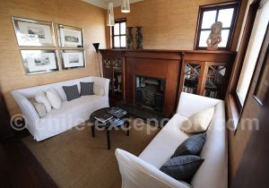 Petit living hôtel Casa Higueras