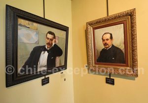 Portrait de Enrique del Campo (gauche) 1894 par Alfredo Valenzuela Puelma