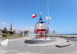 Iquique station balnéaire du Chili