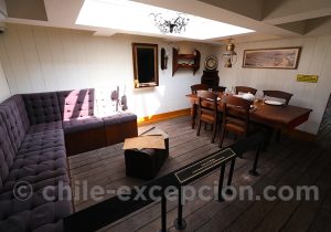 Carré des officiers, corvette Esmeralda