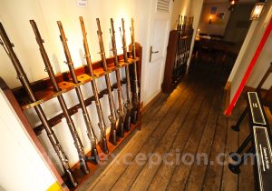 Fusils sur la frégate Esmeralda, Iquique