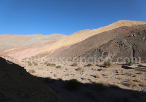 Vallée colorée de La Totora, vallée del Huasco