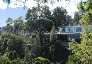 Antumalal au bord du lac Villarica