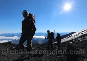 Ascension du Villarrica avec guide privé