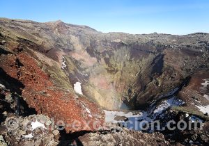 Villarrica, volcan actif