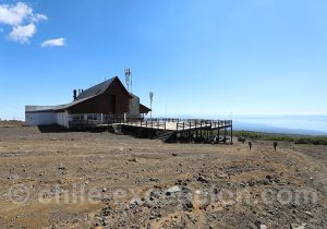 Installations de la station de ski du volcan Villarrica
