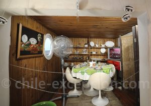 Décoration insolite et artistique à la maison-musée de La Chascona, Santiago du Chili