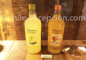 Vente de pisco à Vicuña