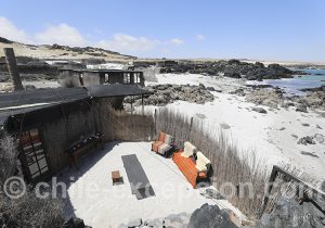 Terrasse hotel Wara Nómade