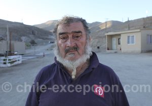 Jorge Galleguillos, un des 33, aujourd'hui guide à San José