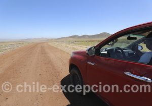 Se déplacer dans le désert d'Atacama